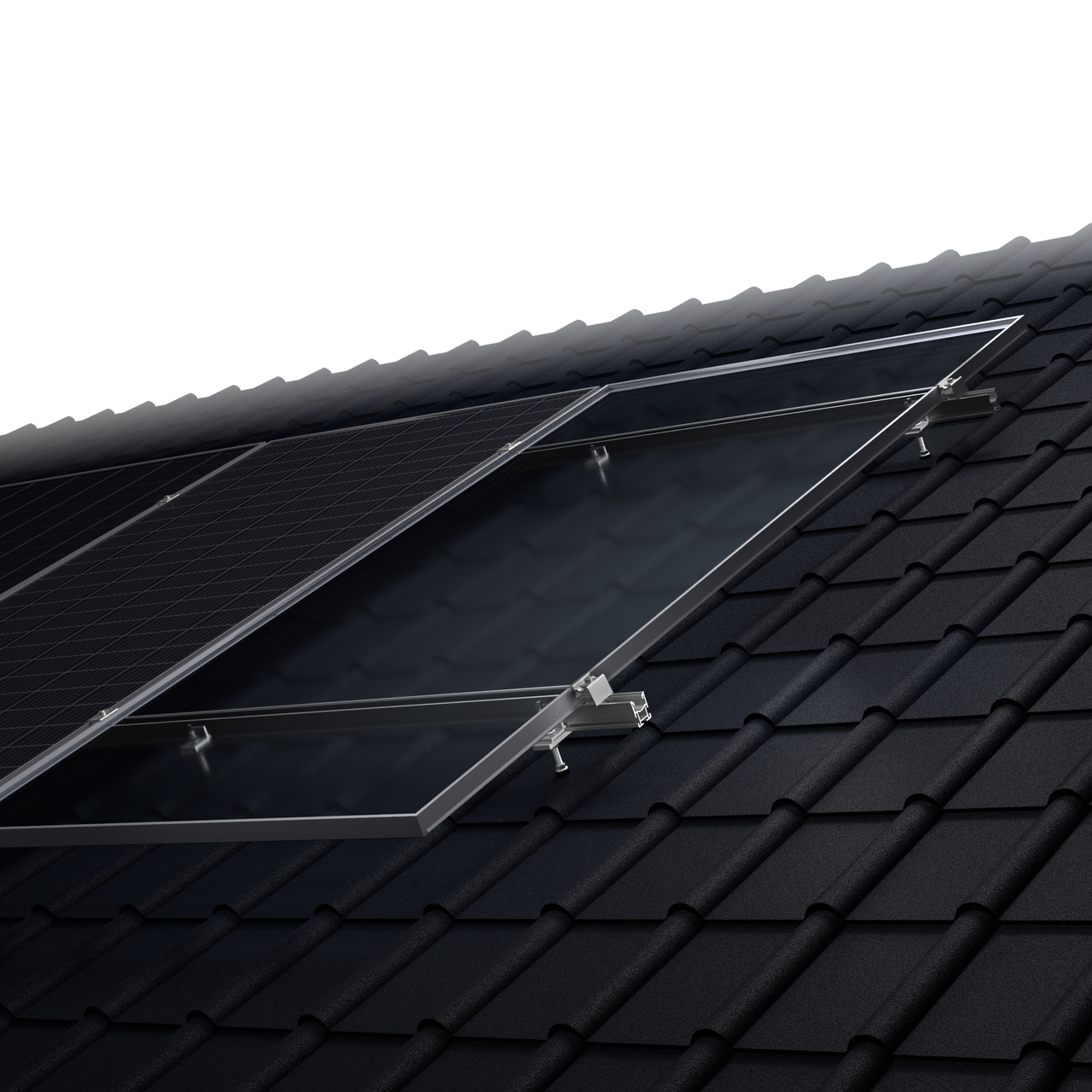 ANTAI Solar – Kit de Fixation sur Toiture pour 2 Panneaux