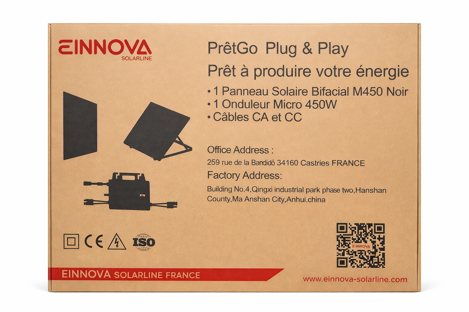 Kit Solaire Plug & Play 450W